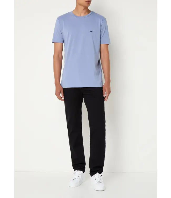 Denham Scissor reg tee Stonewash Grey