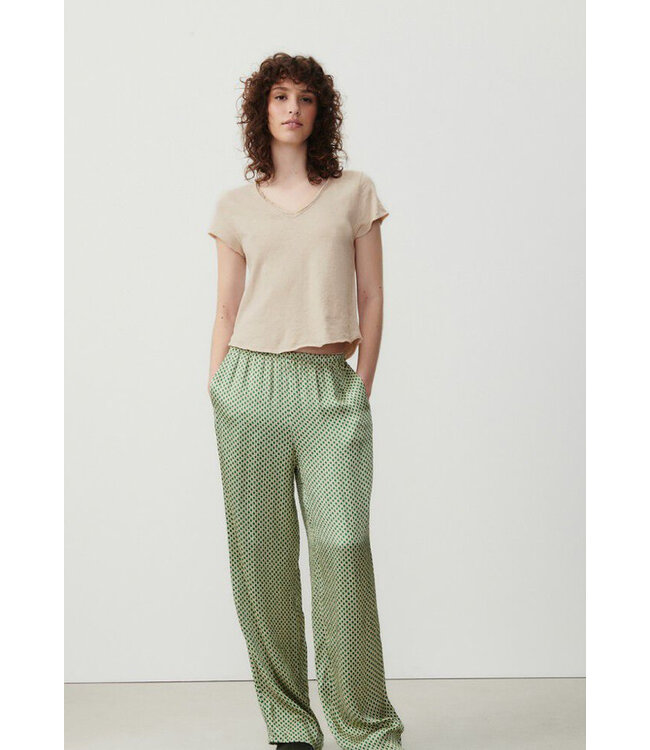 American Vintage Sonoma t-shirt V-neck Mastic Vintage