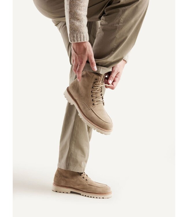 Nubikk Ethan Harvey Taupe Suede boots