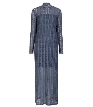 Dante 6 Unique Lace Maxi dress Ash Blue