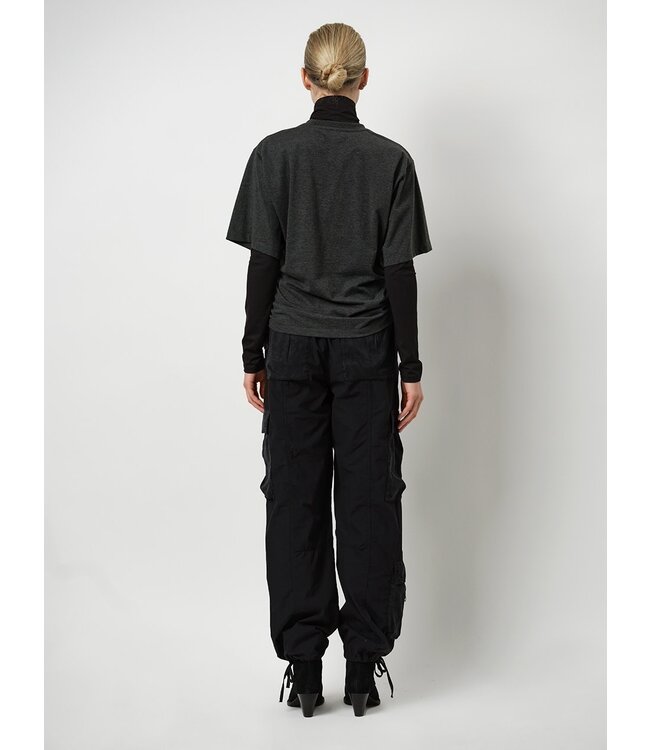 Dante 6 Rook high collar top Raven