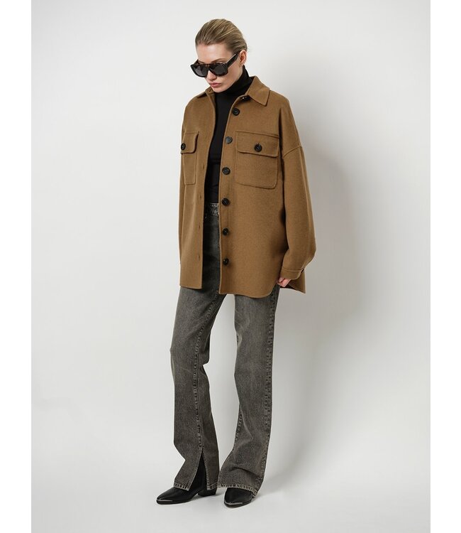 Dante 6 Rook high collar top Raven