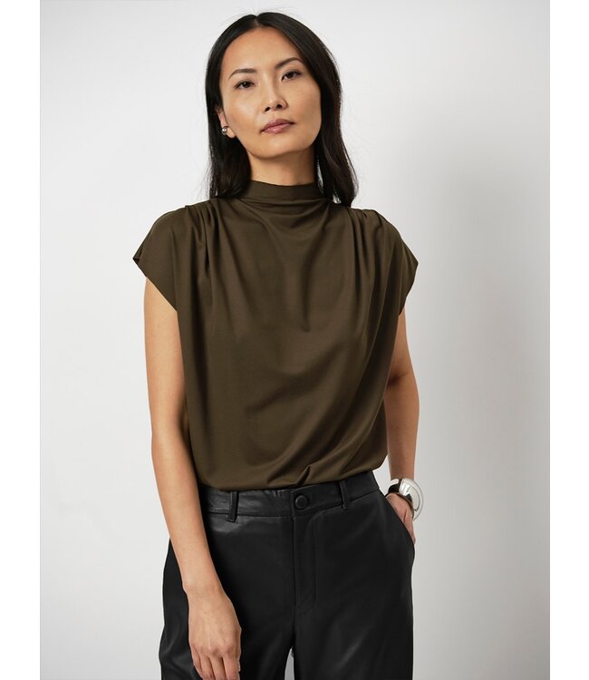 Dante 6 Cyra Drapey top Olive Vine