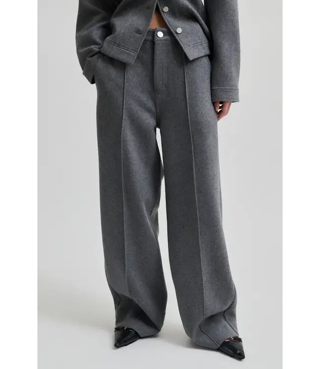 Second Female Vall Trousers grey melange