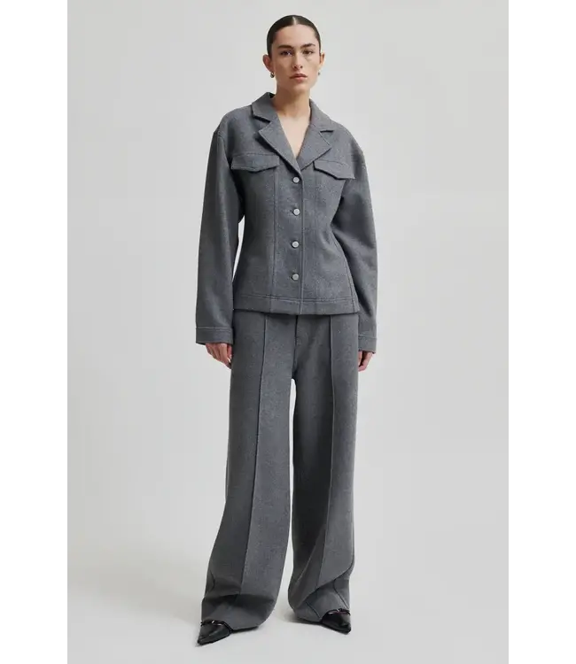 Second Female Vall Trousers grey melange