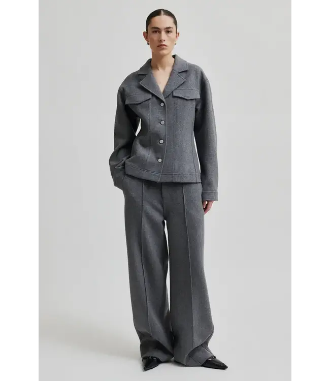 Second Female Vall Trousers grey melange