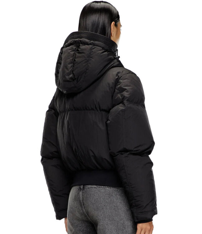 Diesel W-Peyt Short Jacket Black