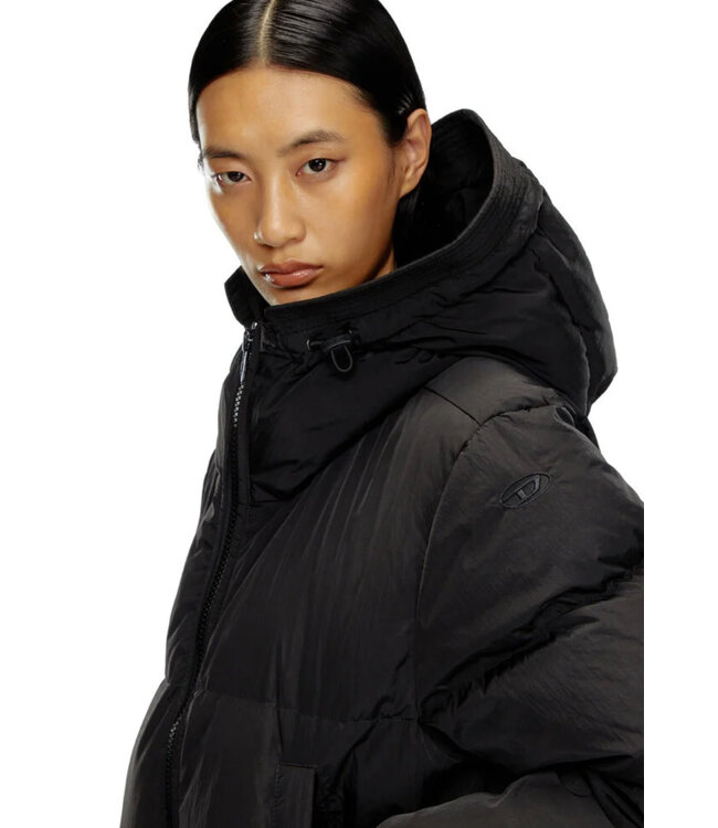 Diesel W-Peyt Short Jacket Black