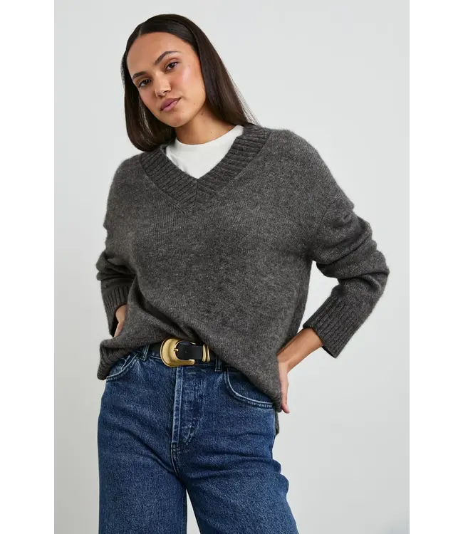 Rails gisella thunder grey v-Knit