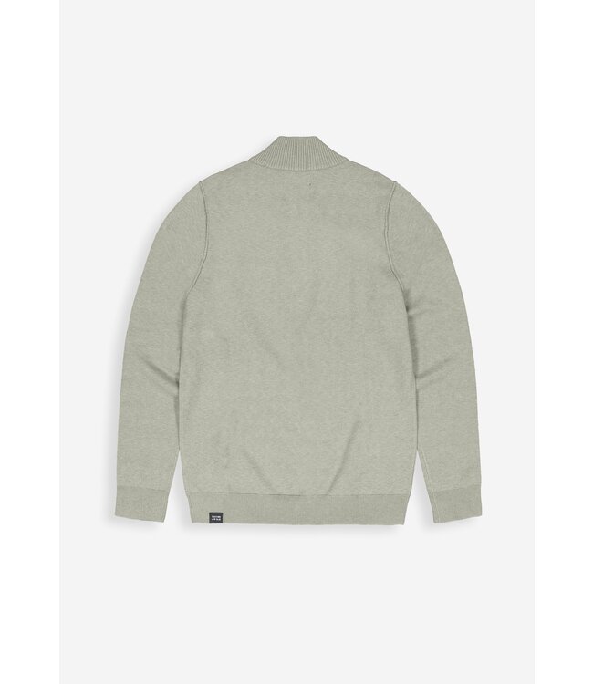 Butcher of Blue Clifden Halfzip Granite Green