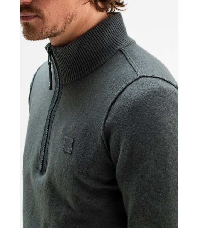 Butcher of Blue Clifden Halfzip Grey Black