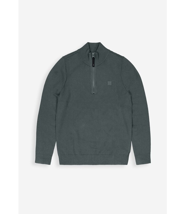 Butcher of Blue Clifden Halfzip Grey Black