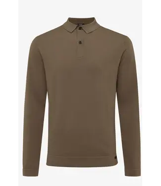 Genti POLO NO BUTTONS SS 242 sage