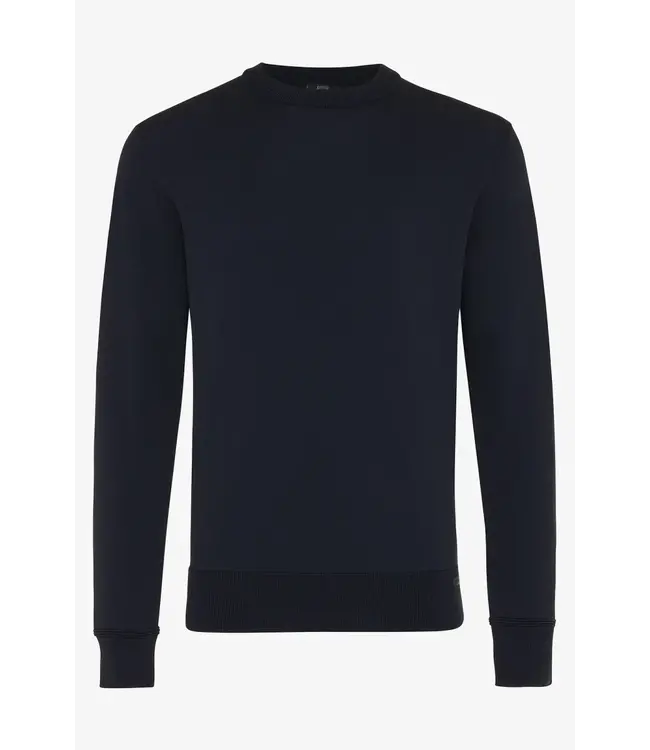 Genti Round knit longsleeve 010 navy