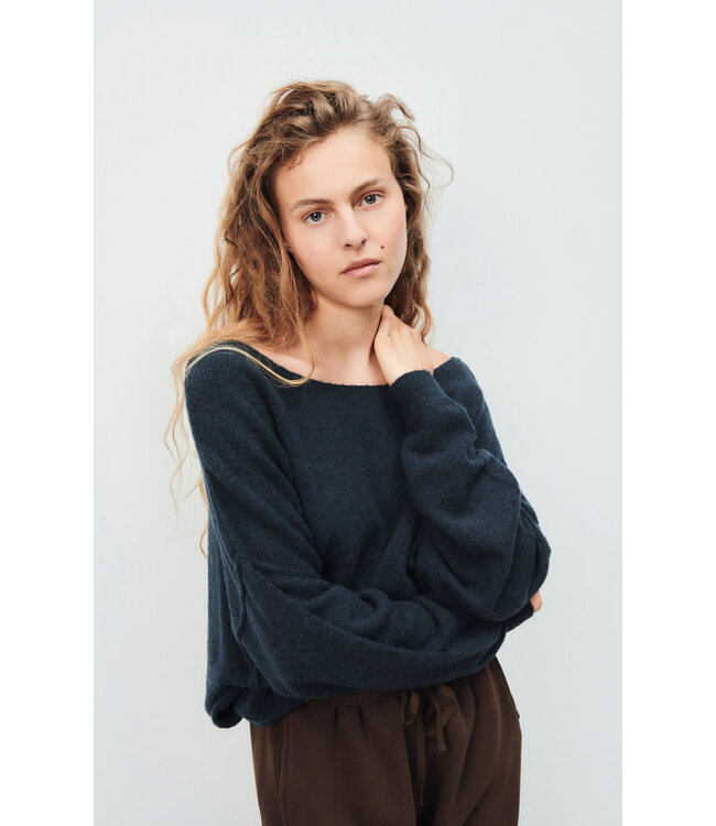 American Vintage Damsville Navy Blue Chine