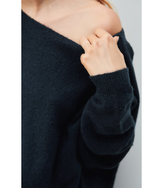 American Vintage Damsville Navy Blue Chine