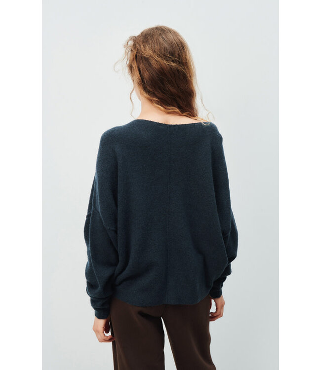 American Vintage Damsville Navy Blue Chine