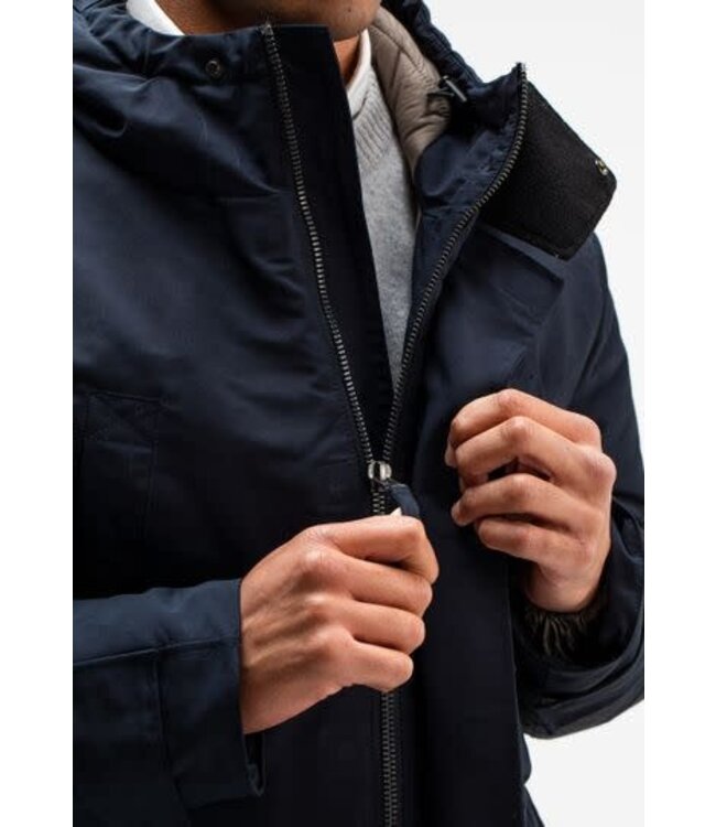 Butcher of Blue George padded jacket Alaska blue