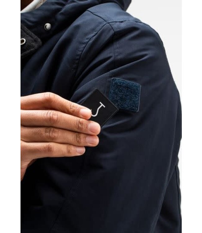 Butcher of Blue George padded jacket Alaska blue