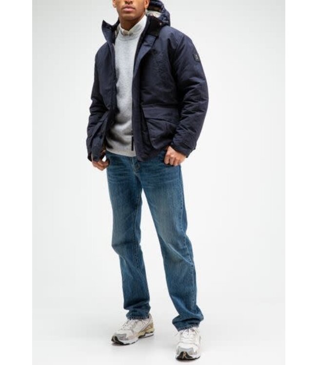 Butcher of Blue George padded jacket Alaska blue