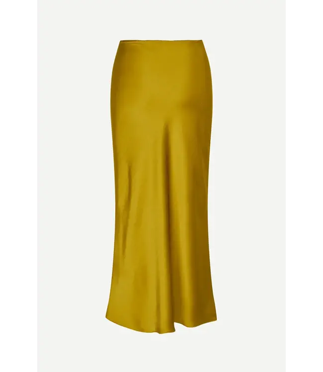 Samsøe Samsøe Saagneta long skirt Green Sulphur