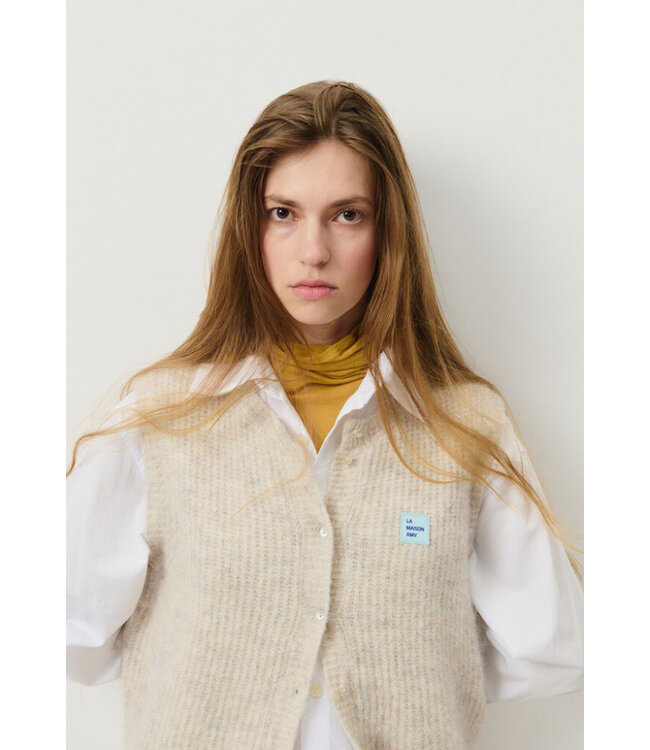 American Vintage East Gilet Poudreuse Chine