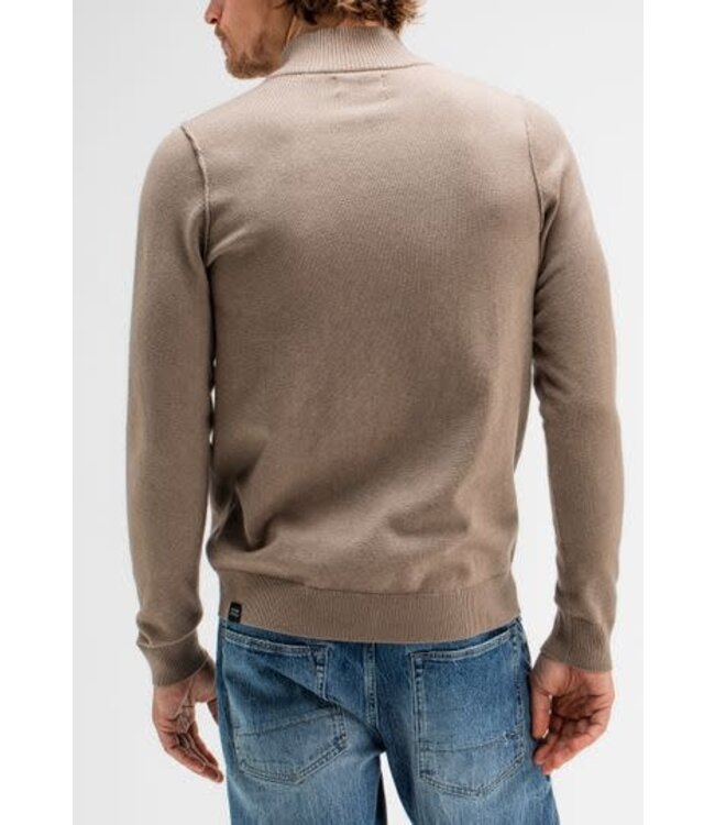 Butcher of Blue Clifden Halfzip Casablanca Beige