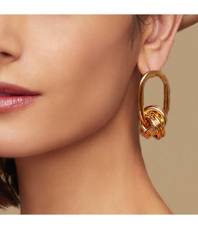 Gas Bijoux Gil Earring Gold
