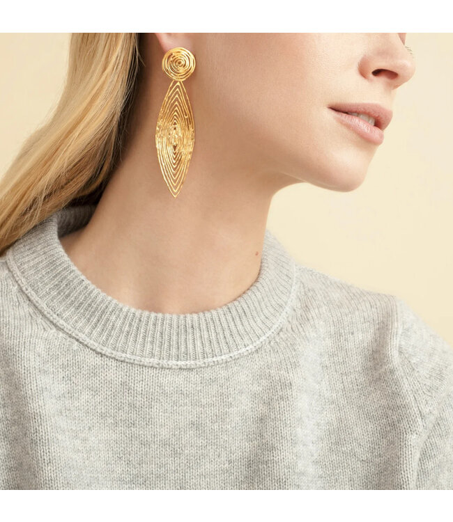 Gas Bijoux Copy of Luna wave grand earring