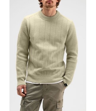 Butcher of Blue Tenzing Fab Mix Crew Dk. Delphi Green