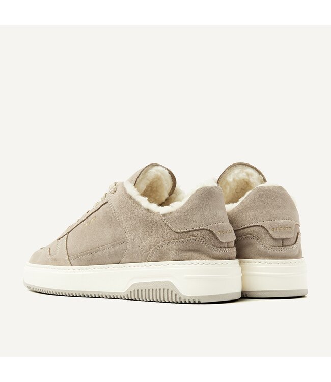 Nubikk Basket Court Fur Suede Taupe