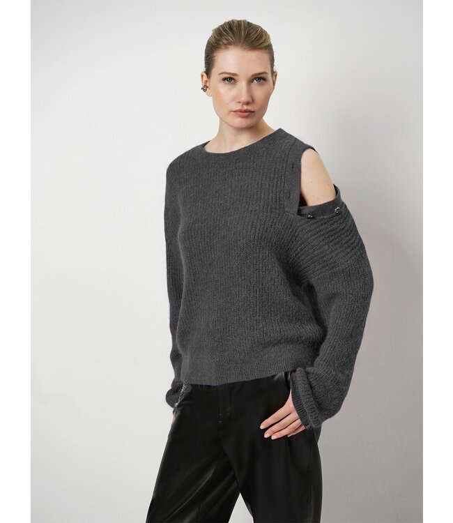 Dante 6 Bruni Fancy Button Dark Heath