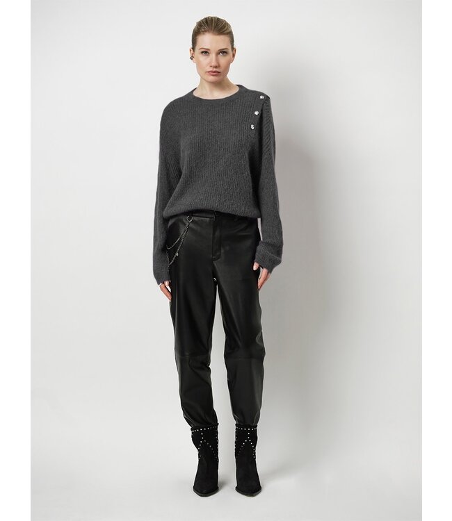 Dante 6 Bruni Fancy Button Dark Heath