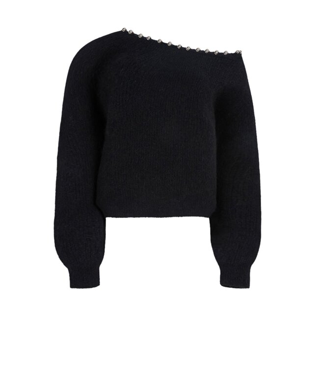 Dante 6 Tazzo Embellished Sweater Raven