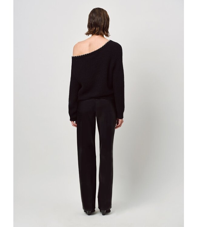 Dante 6 Tazzo Embellished Sweater Raven