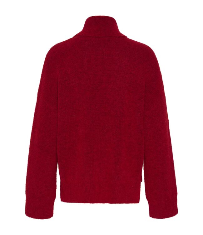Gestuz Alpha rollneck Haute Red Melange