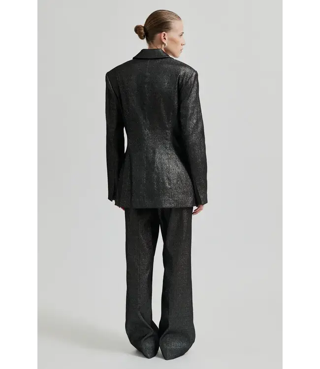 Second Female Rave Trousers Black Silver