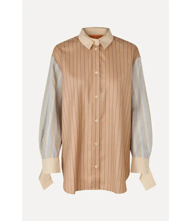 Stine Goya Classic Oversize Shirt Multi Stripes