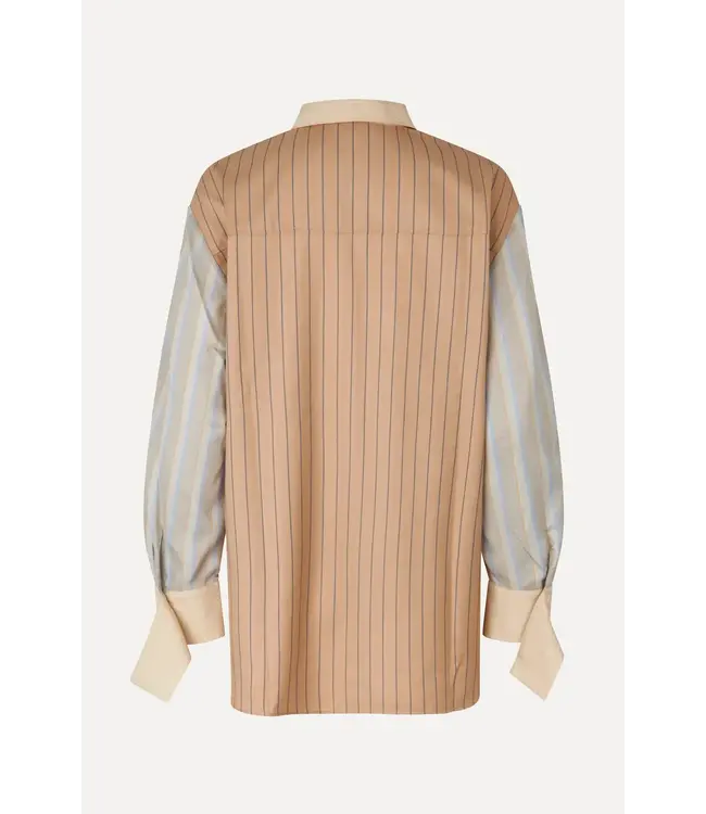 Stine Goya Classic Oversize Shirt Multi Stripes