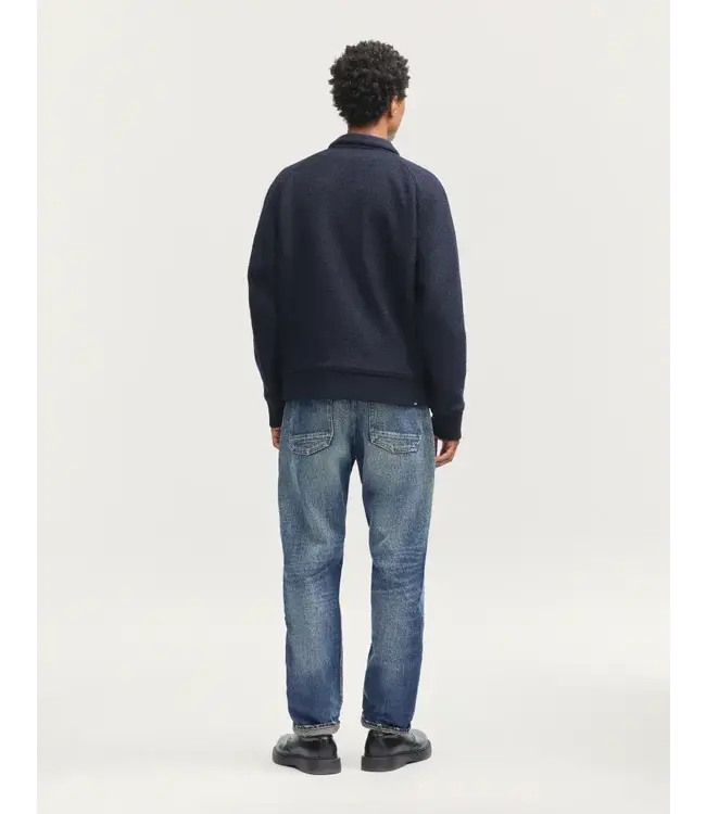 Denham Lennon wool jacket navy blazer