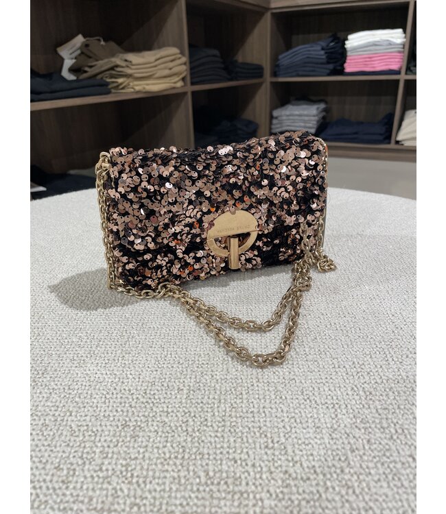 Vanessa Bruno Nano Moon Marron pailletten