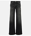 Re/Done Onyx Fade Mid Rise Wide Leg