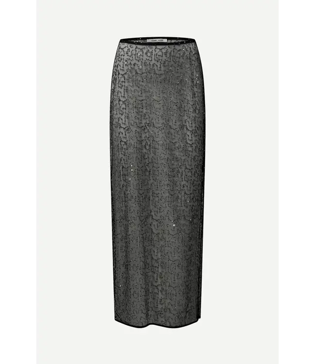 Samsøe Samsøe Saagneta long glitter black