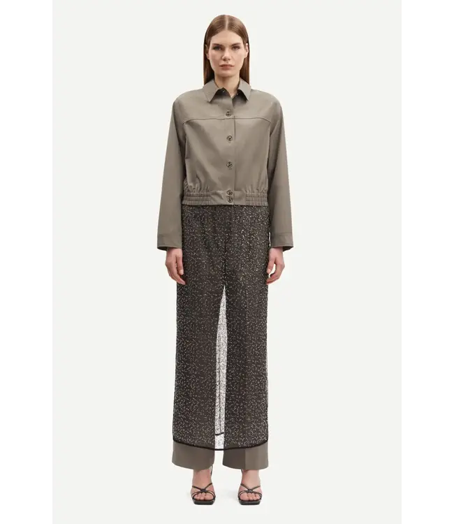 Samsøe Samsøe Saagneta long glitter black