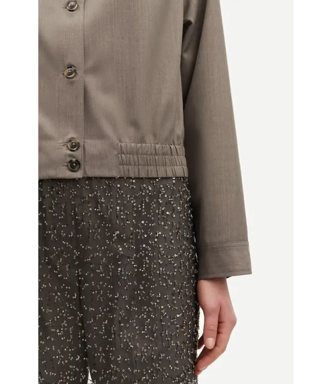 Samsøe Samsøe Saagneta long glitter black