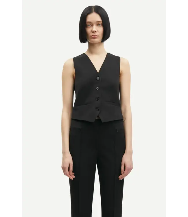Samsøe Samsøe Saramona Gilet Black