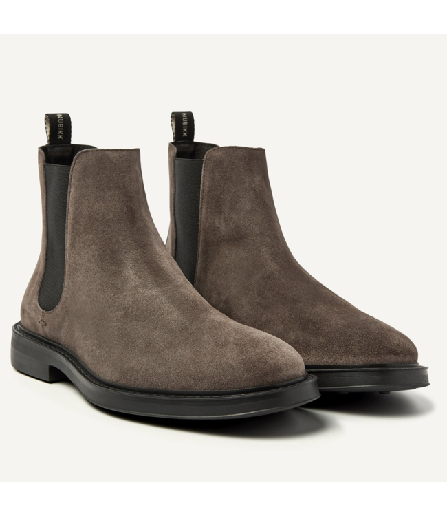 Nubikk Tucson Rai Boots DK Grey Suede