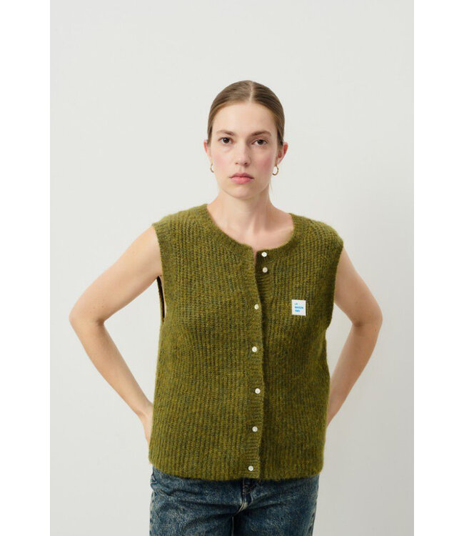 American Vintage East Gilet  Kiwi Chine