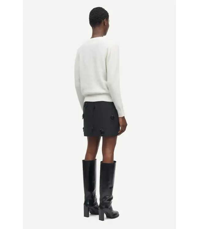 Samsøe Samsøe Nor short cardigan  Clear Cream