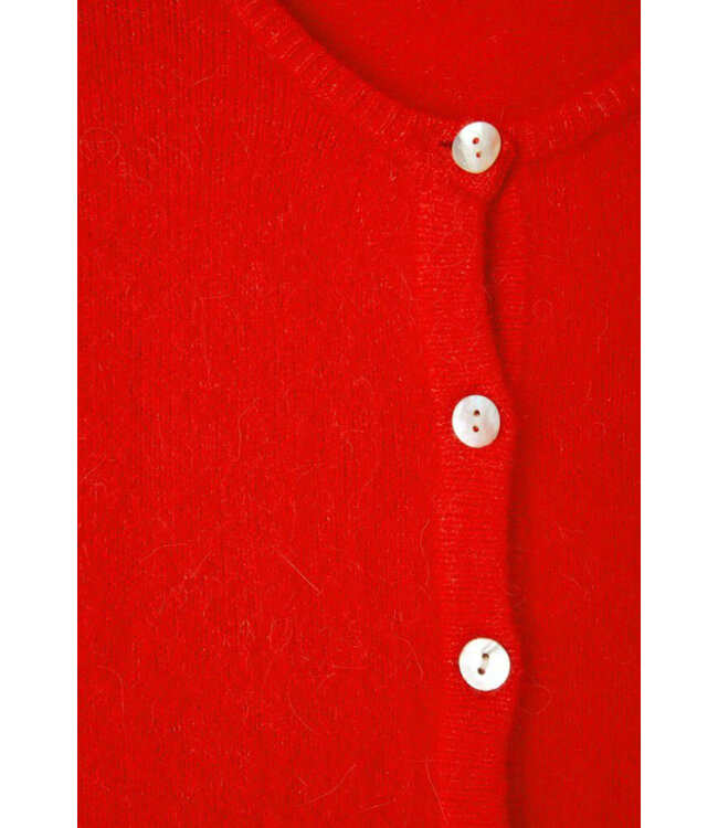 American Vintage Vito Gilet Fraise